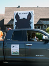 Blackie in the Belvedere/Tiburon Labor Day Parade